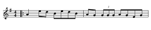Ormond Sound - staff notation