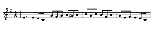 Orphan - staff notation