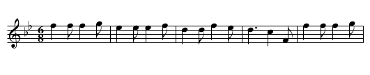Orphée - staff notation