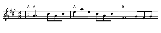 Osburn Place Assembly  [A] - staff notation