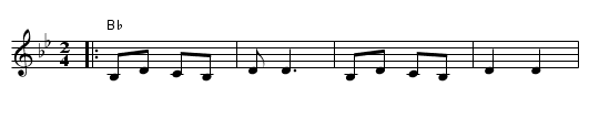 Ose Shalom [Bb] - staff notation