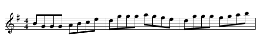 O'Shaughnessy's - staff notation