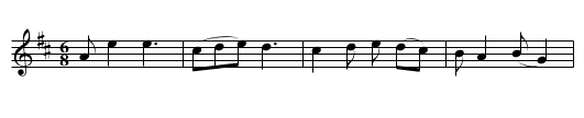 Oson zes fainu - staff notation