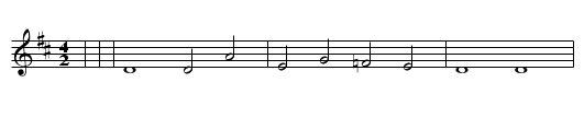 Osterlied des 15. Jahrhunderts - staff notation
