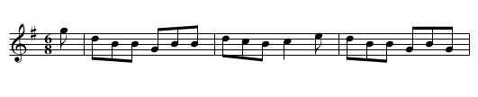 O'Sullivan's March - staff notation