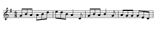 O'Sullivan's March - staff notation