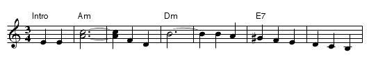 Otsveli Hrizantemy - staff notation