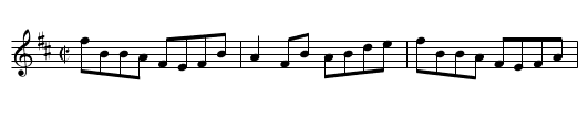 Otter's Holt, The - staff notation
