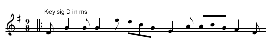 Ould Rodger Decovley(*). JBut.035 - staff notation
