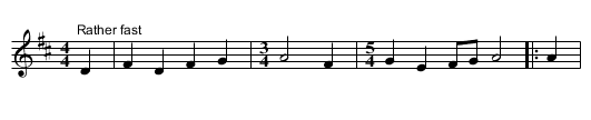 Our Captain Calls Version 1 of 2 - staff notation
