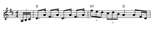 Our Highland Queen - staff notation