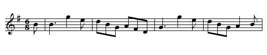 Out With The Boys (1st Setting) (jig) 0760 - staff notation