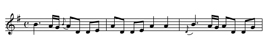 Over by the Islands to America we go - staff notation