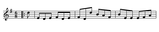 Over Land and Sea - staff notation