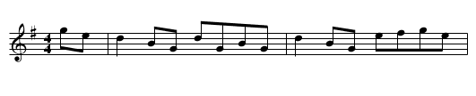 Over the Moor to Peggy - staff notation