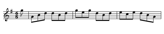 Oxford Castle. - staff notation