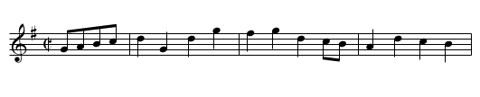 Oxford Waits - staff notation