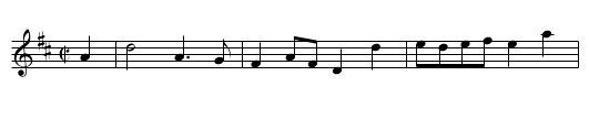 Oxfordshire March. SenH.034 - staff notation