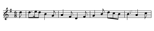 OYSTER GIRL, the  - staff notation