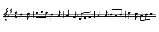 Oyster Girl - staff notation