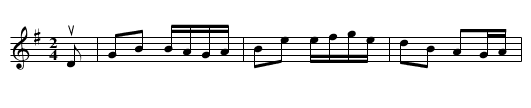 Oyster River -- Hornpipe - staff notation