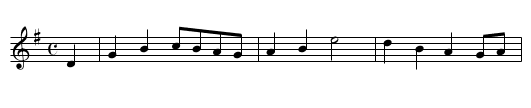 Oyster River - staff notation