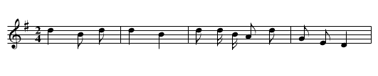 Pa laopuo - staff notation