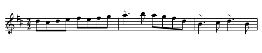 Pachelbel's Frolics - staff notation