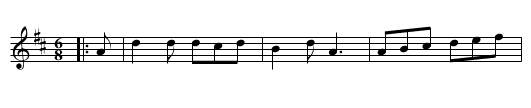 Paddy Carey - staff notation