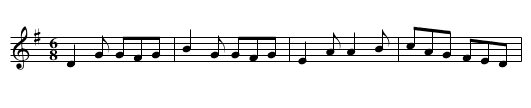 Paddy Carrey's - staff notation