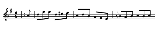 Paddy Carty's Jig - staff notation