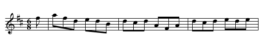 Paddy Clancy's - staff notation