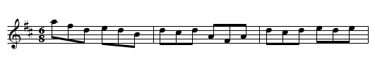 Paddy Clancy's - staff notation