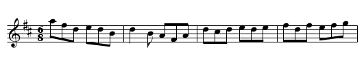 Paddy Clancy's - staff notation
