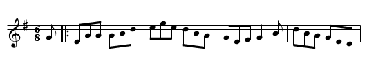 Paddy Cronin's - staff notation