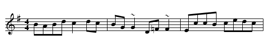 Paddy Fahey's No. 8 - staff notation