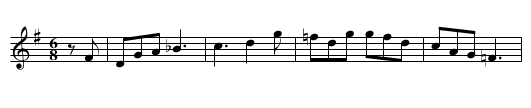 Paddy Fahey's - staff notation