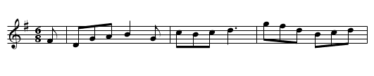 Paddy Fahey's - staff notation