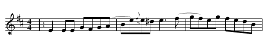 Paddy Fahey's - staff notation