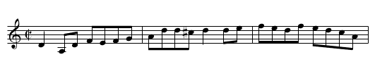 Paddy Fahy's - staff notation