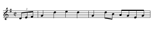 Paddy Finley's Fancy Reel - staff notation