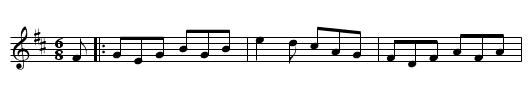 Paddy Gavin's - staff notation