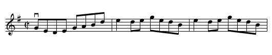 PADDY HANDLY'S GOOSE -- REEL - staff notation