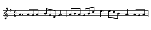 Paddy Hughes' Jig - staff notation