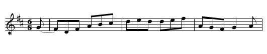 Paddy In London     (jig)     1040 - staff notation