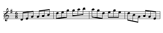 Paddy in London - staff notation