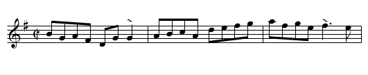 Paddy Kelly's - staff notation