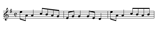 Paddy Lynn's Delight - staff notation