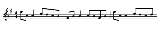 Paddy Lynn's Delight - staff notation