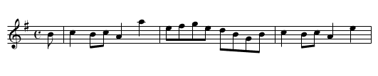 Paddy MacNamara's Reel - staff notation